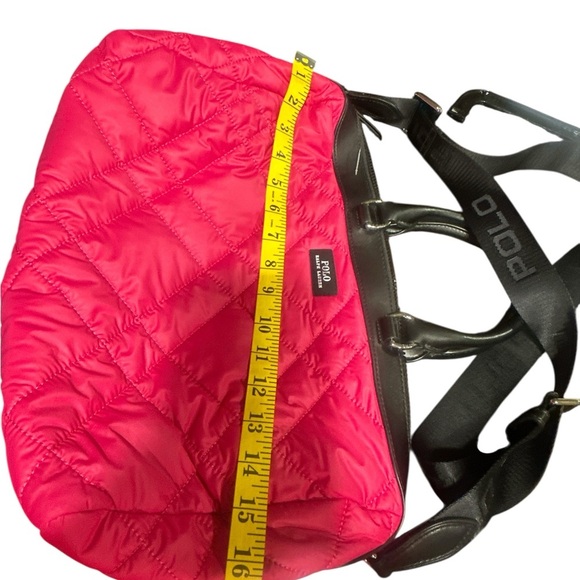 Polo by Ralph Lauren Pink Quilted Tote NWT. - Picture 7 of 9